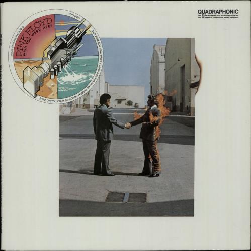 Pink Floyd Wish You Were Here - Quad Australian vinyl LP